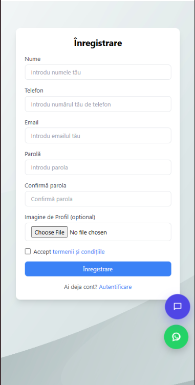 1. Autentificare mobile 2