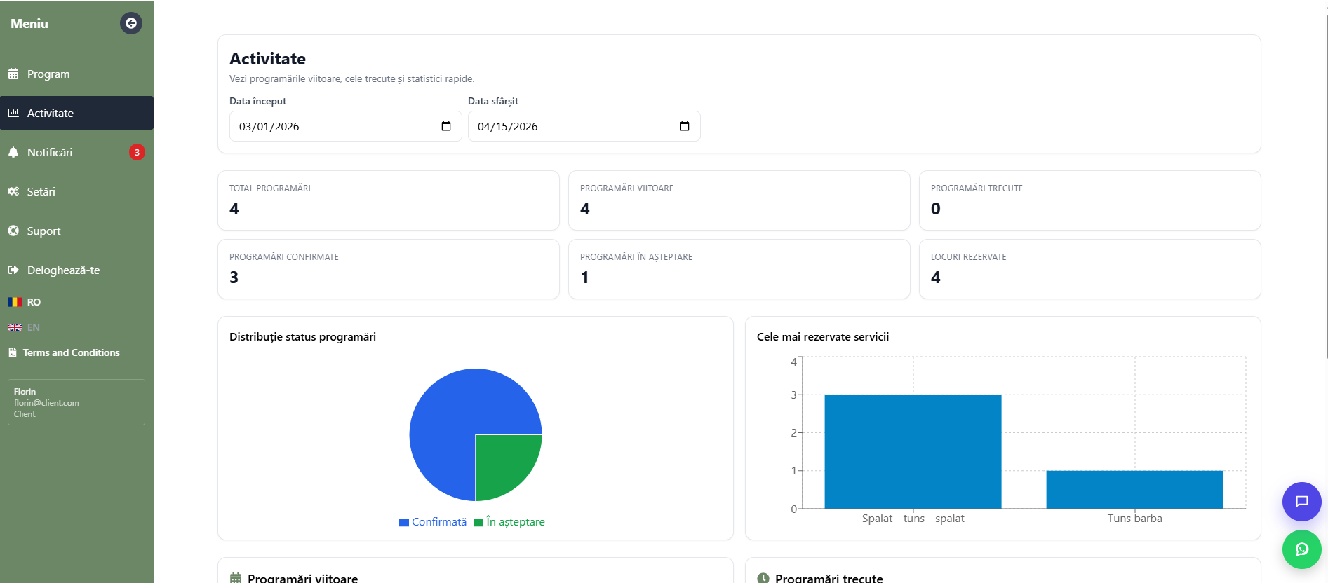 2. Client desktop 3